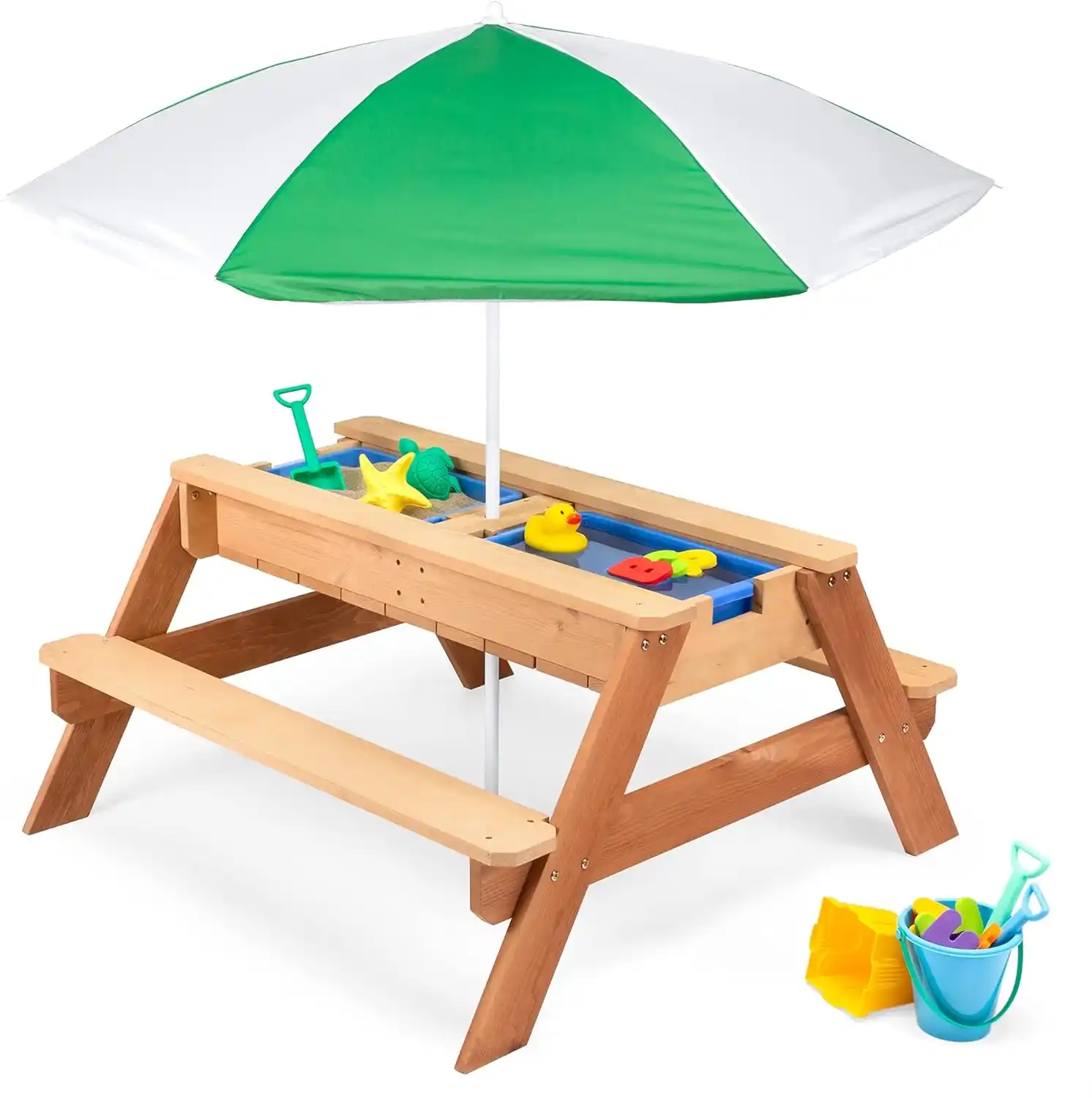 Best Choice Products Wood Sand Table