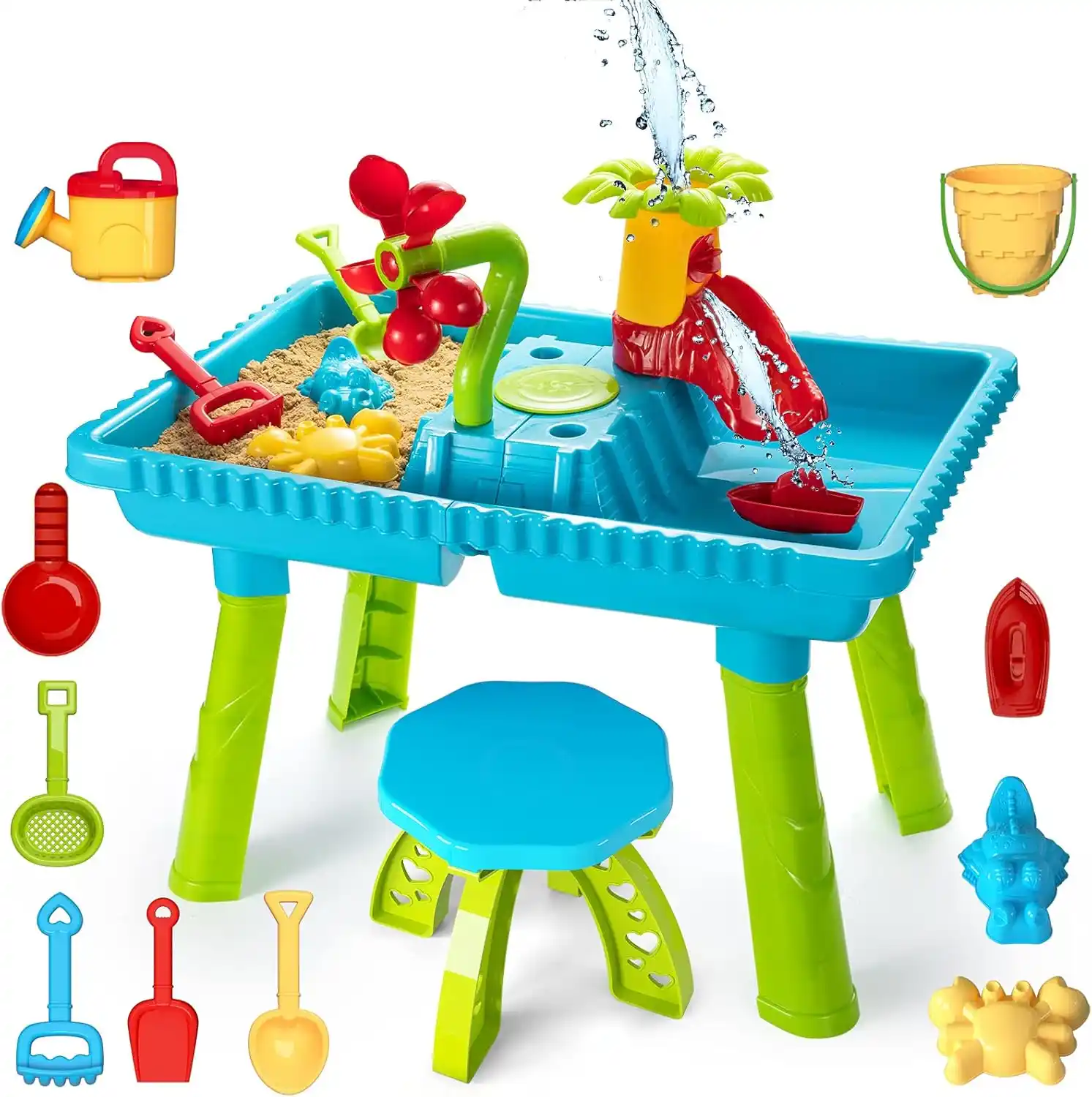 TEMI 2-in-1 Sand Water Table